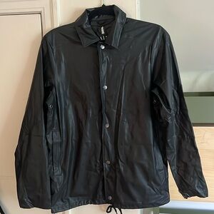 RAINS / button up waterproof jacket / Size XXS/XS